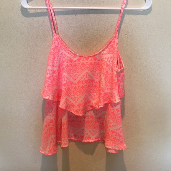 a'gaci Tops - NWOT Coral top